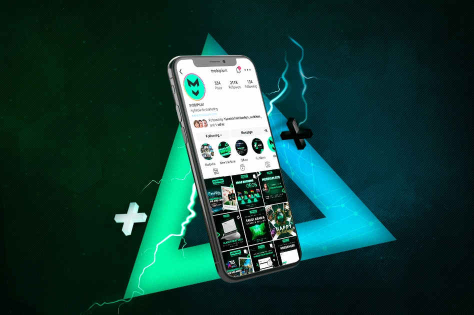 Mobipium Group — Creative direction and development of online and offline graphic assets