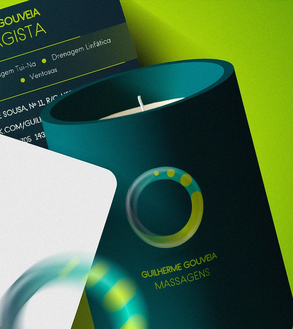 Guilherme Gouveia visual identity