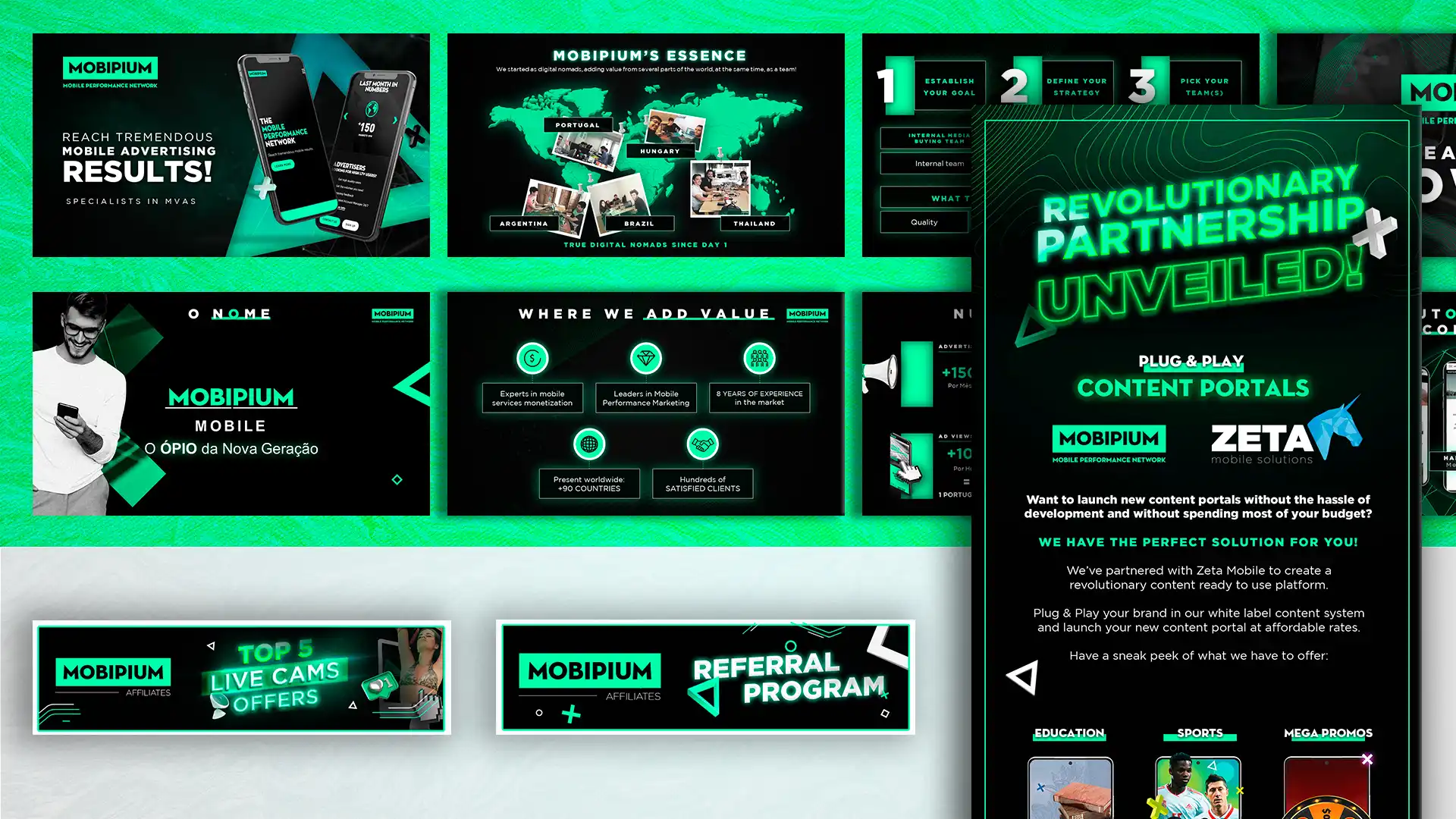 Mobipium brand universe