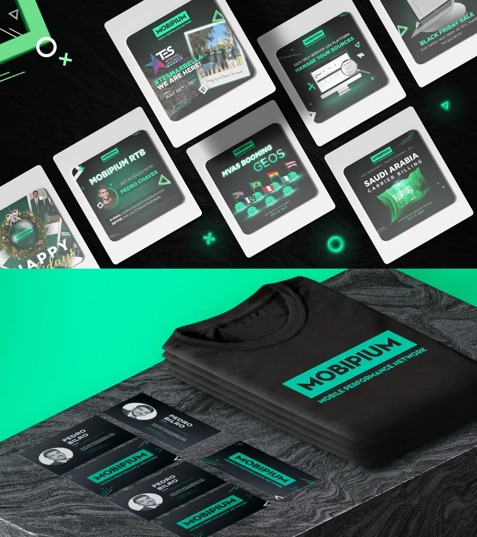 Mobipium social media