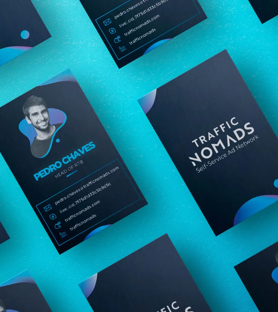 Traffic Nomads business card