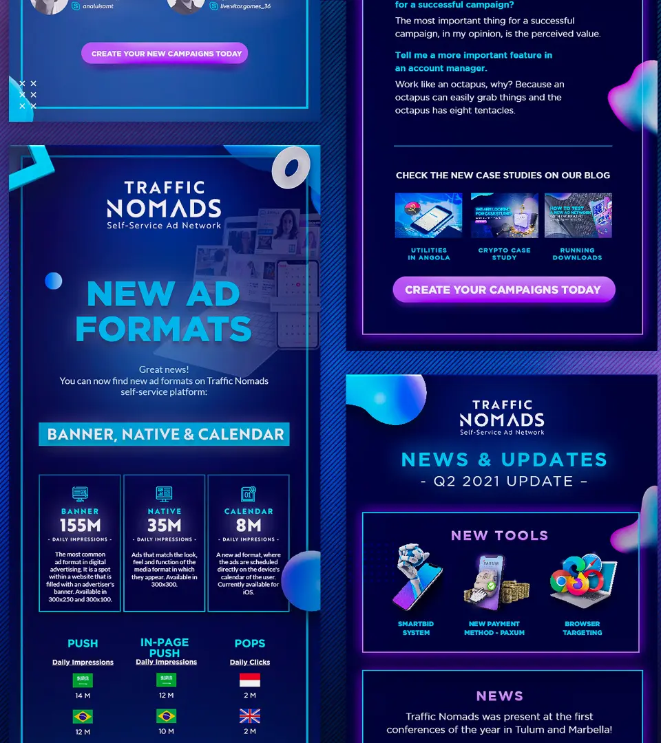 Traffic Nomads email marketing
