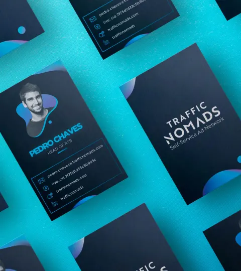 Traffic Nomads business card